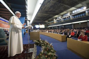 el Papa ante la FAO