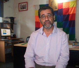 Arnunfo Verón, director de Asuntos Guaraníes